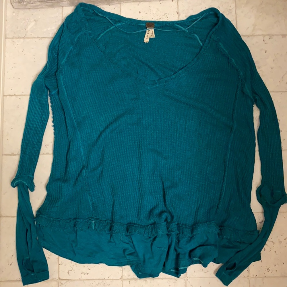 We the Free, Free People Thermal long sleeve shirt